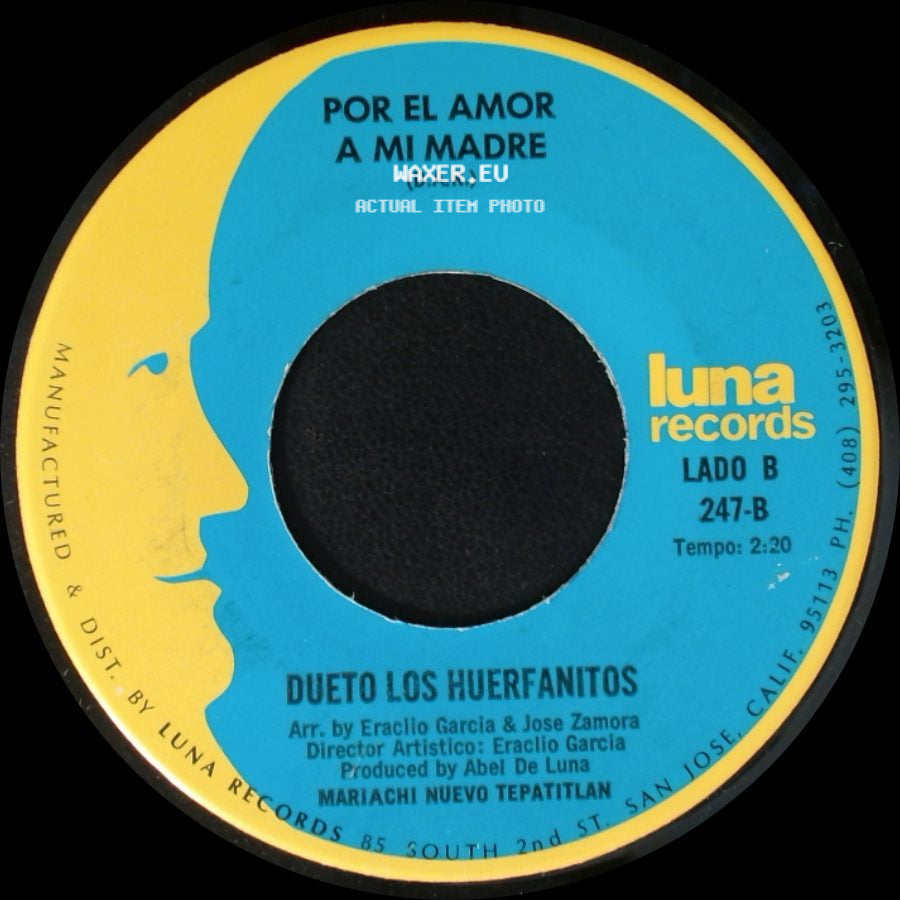 Dueto Los Huerfanitos - El Bastardo / Por El Amor A Mi Madre side B