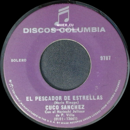 Cuco Sanchez - Dios Dijo Amao (Cuco Sanchez) / El Pescador De Estrellas side B