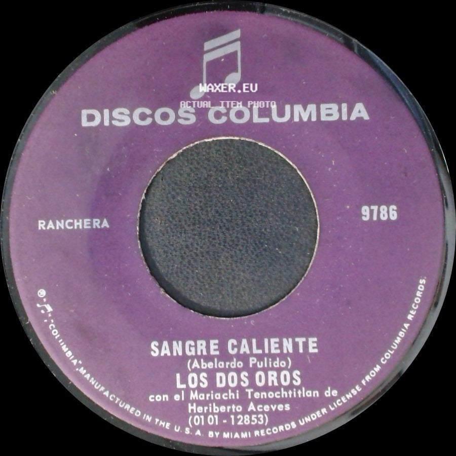 Los Dos Oros - Sangre Caliente / Eres side A