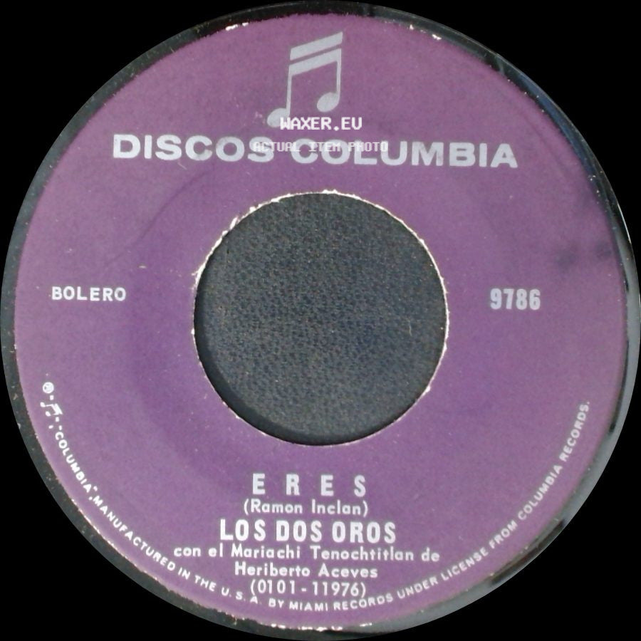 Los Dos Oros - Sangre Caliente / Eres side B