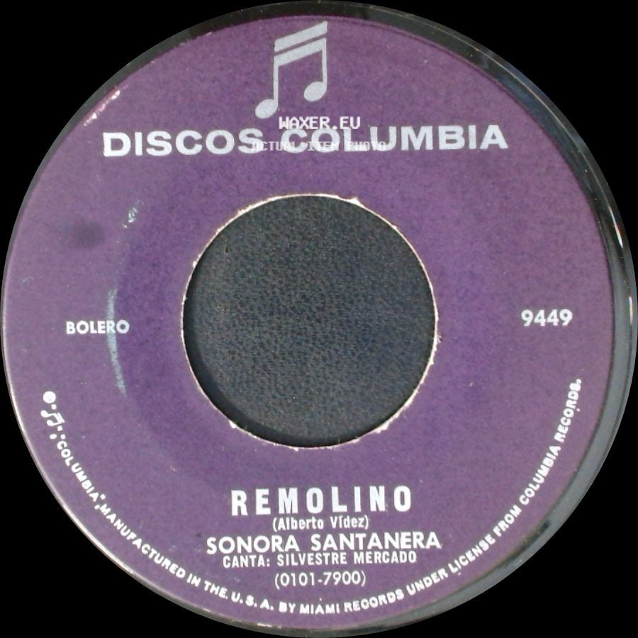 Sonora Santanera - El Fin Del Mundo / Remolino side B