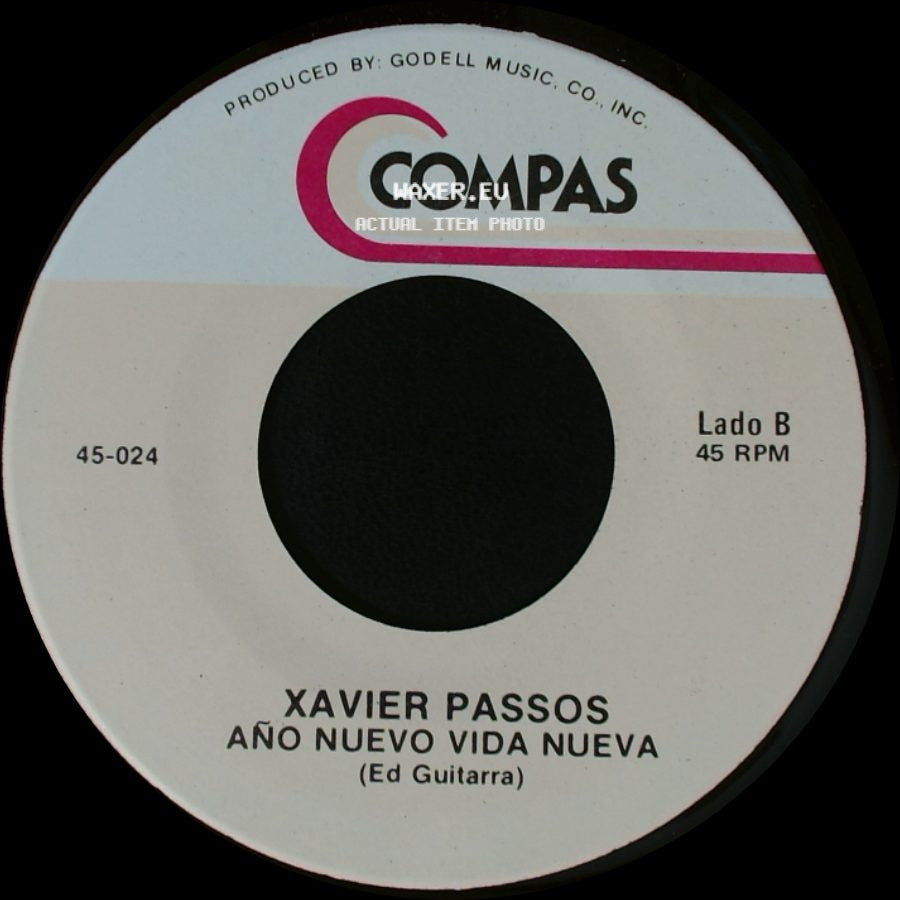 Xavier Passos - Anoche Me Enamore / Año Nuevo Vida Nueva side B