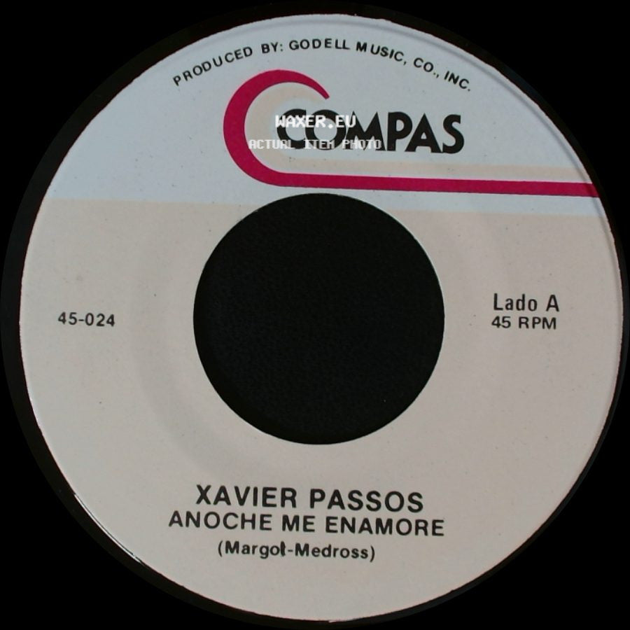 Xavier Passos - Anoche Me Enamore / Año Nuevo Vida Nueva side A