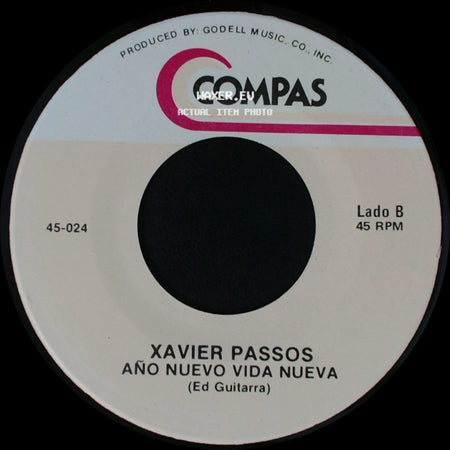 Xavier Passos - Anoche Me Enamore / Año Nuevo Vida Nueva side B