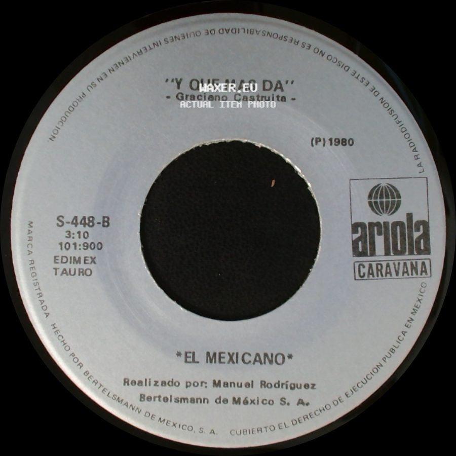 Noe Baena Espindola / Graciano Castruita - Caminos De La Vida / Y Que Mas Da side B