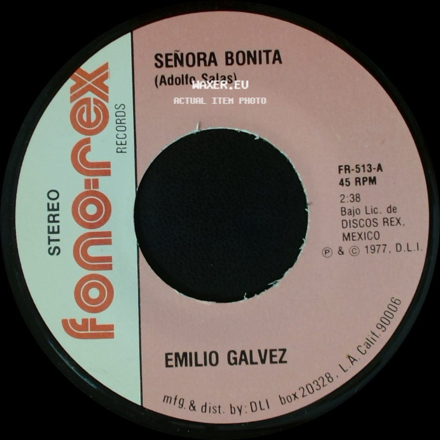 Emilio Galvez - Señora Bonita / Vagabundo side A