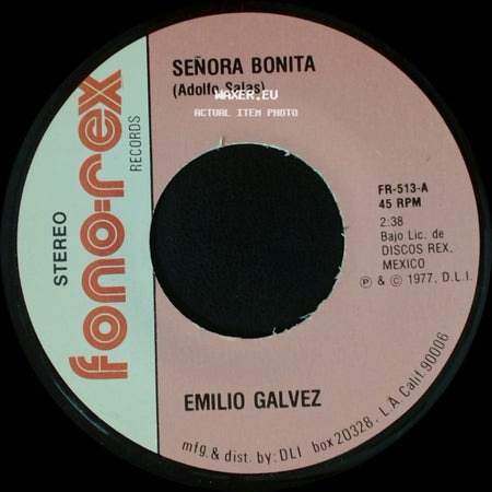 Emilio Galvez - Señora Bonita / Vagabundo side A