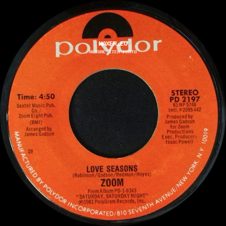 Zoom - Love Seasons / Bye Bye Baby side A