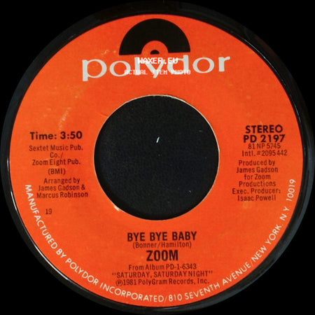 Zoom - Love Seasons / Bye Bye Baby side B