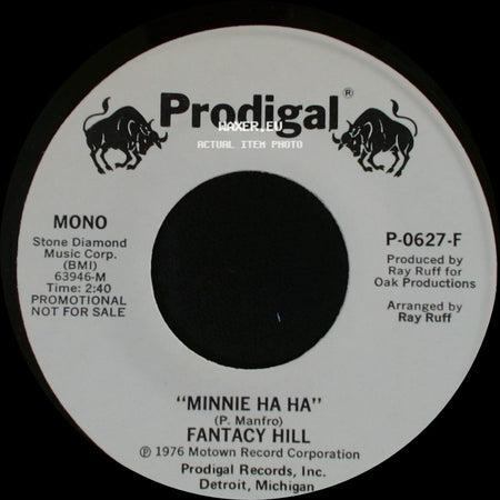 Fantacy Hill - Minnie Ha Ha / Minnie Ha Ha side A