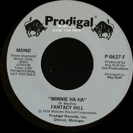 Fantacy Hill - "Minnie Ha Ha" / Minnie Ha Ha side A