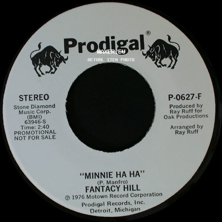 Fantacy Hill - "Minnie Ha Ha" / Minnie Ha Ha side B