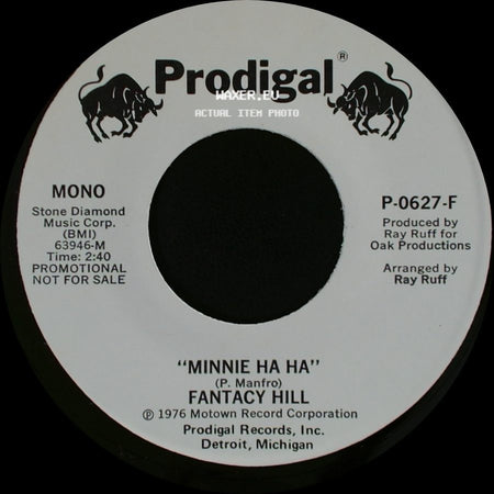 Fantacy Hill - Minnie Ha Ha / Minnie Ha Ha side A