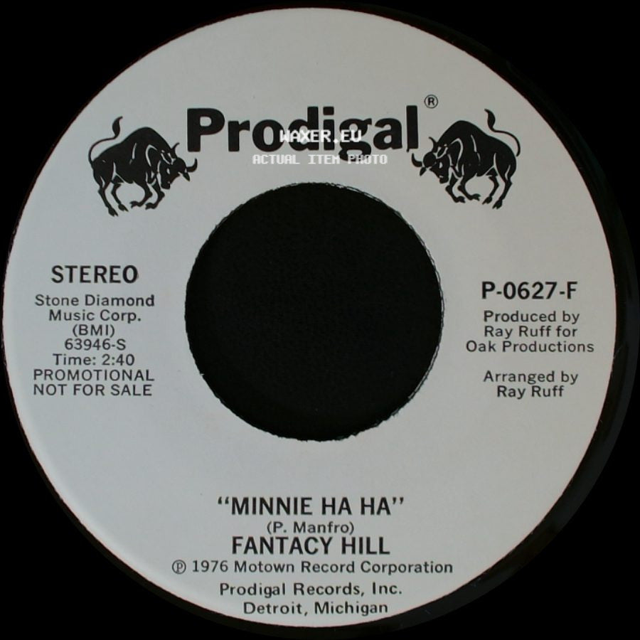 Fantacy Hill - Minnie Ha Ha / Minnie Ha Ha side B