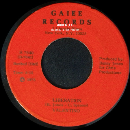 Valentino - Liberation / I Was Born This Way side A
