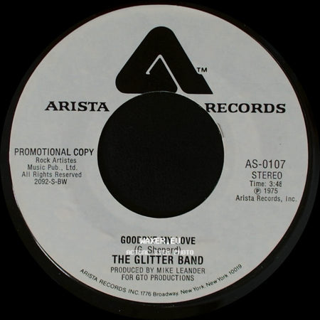 The Glitter Band - Goodbye My Love / Goodbye My Love side A