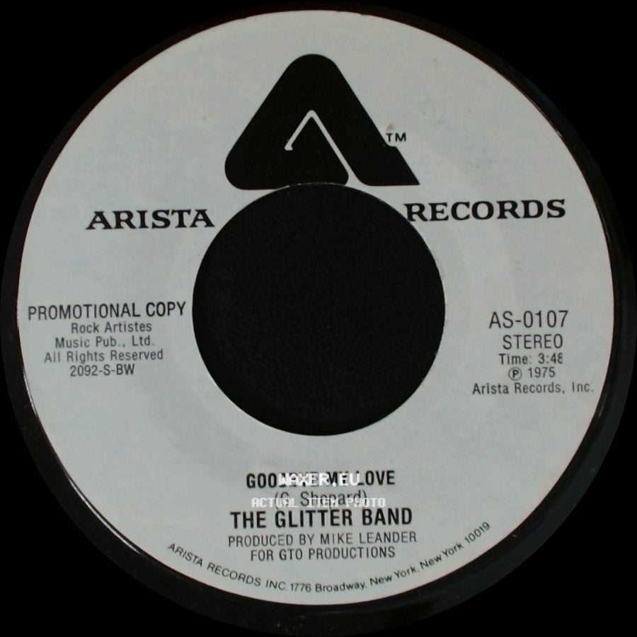 The Glitter Band - Goodbye My Love / Goodbye My Love side A