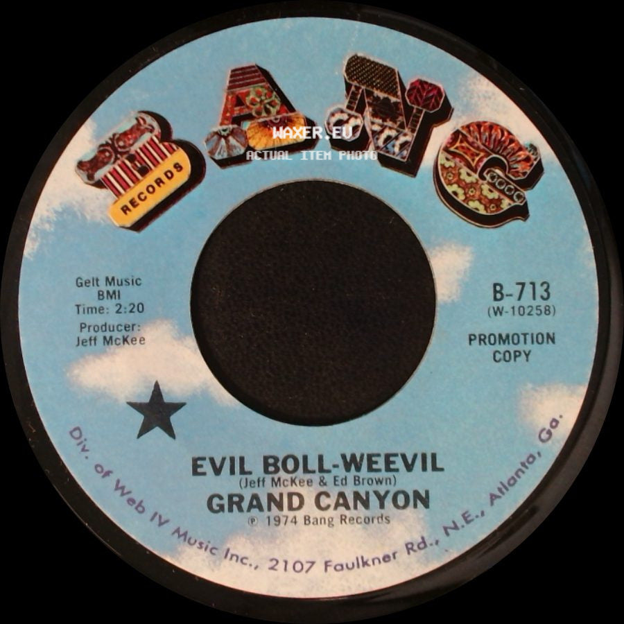 Grand Canyon - Evil Boll-Weevil / Got To Find My Way Back side A