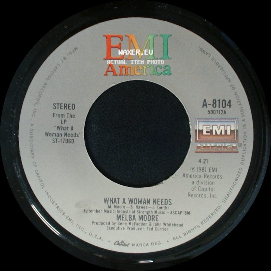 Melba Moore - What A Woman Needs / Let's Stand Together side A