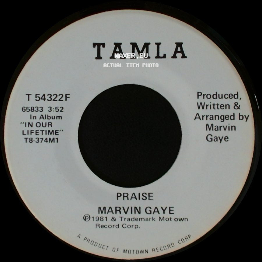 Marvin Gaye - Praise / Praise side A