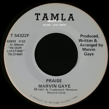 Marvin Gaye - Praise / Praise side B