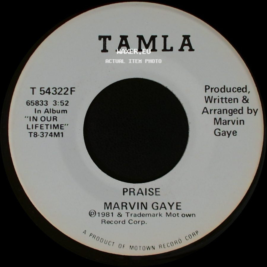 Marvin Gaye - Praise / Praise side A