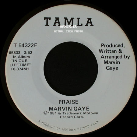 Marvin Gaye - Praise / Praise side B
