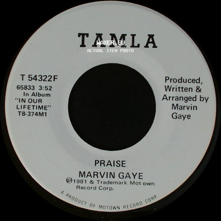 Marvin Gaye - Praise / Praise side A