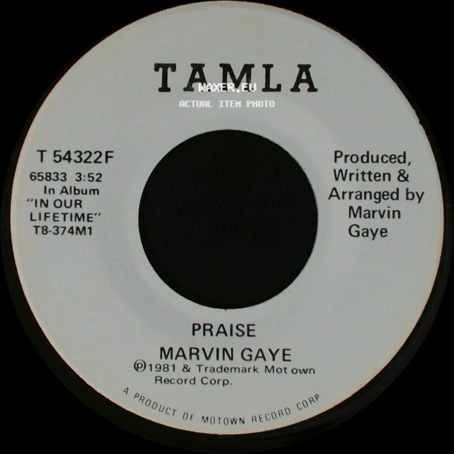 Marvin Gaye - Praise / Praise side A
