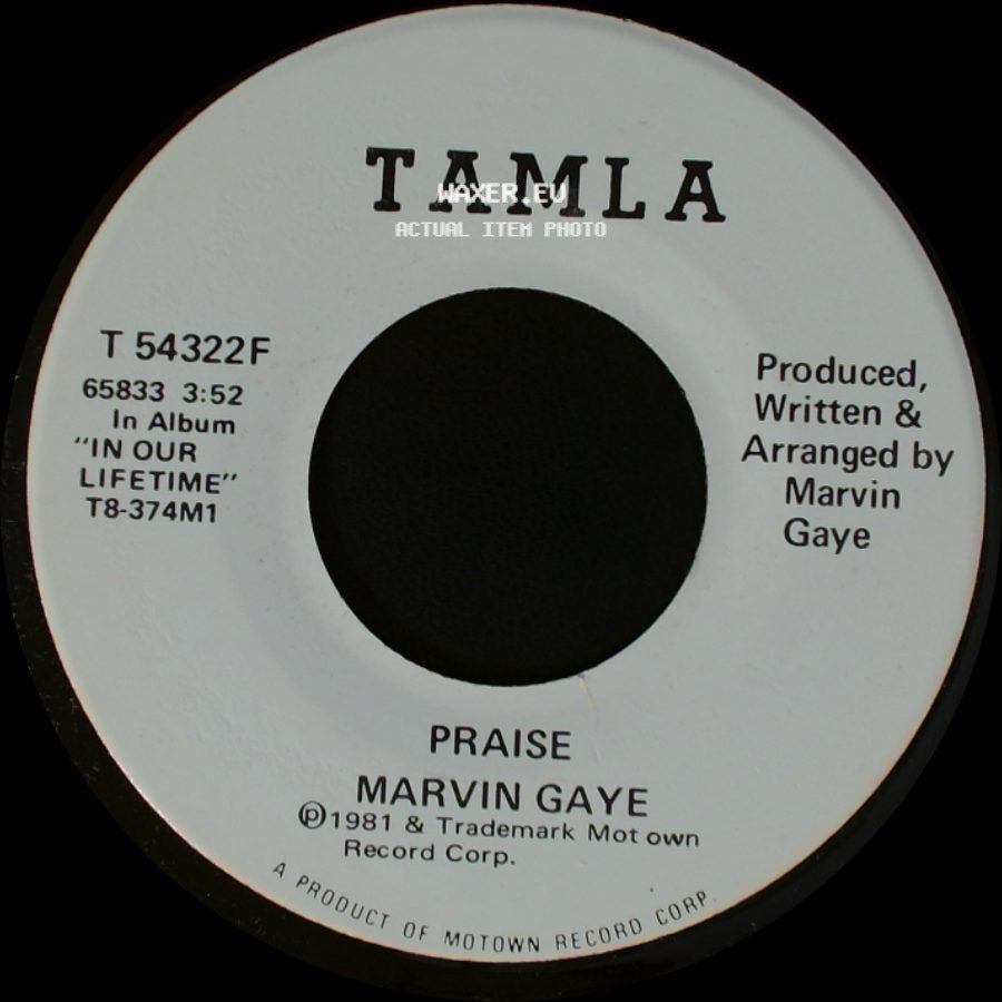 Marvin Gaye - Praise / Praise side B