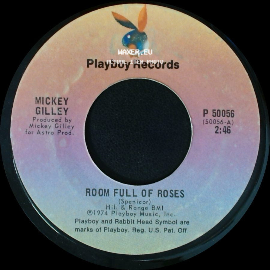 Mickey Gilley - She Called Me Baby / Room Full Of Roses side B