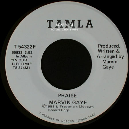 Marvin Gaye - Praise / Praise side A