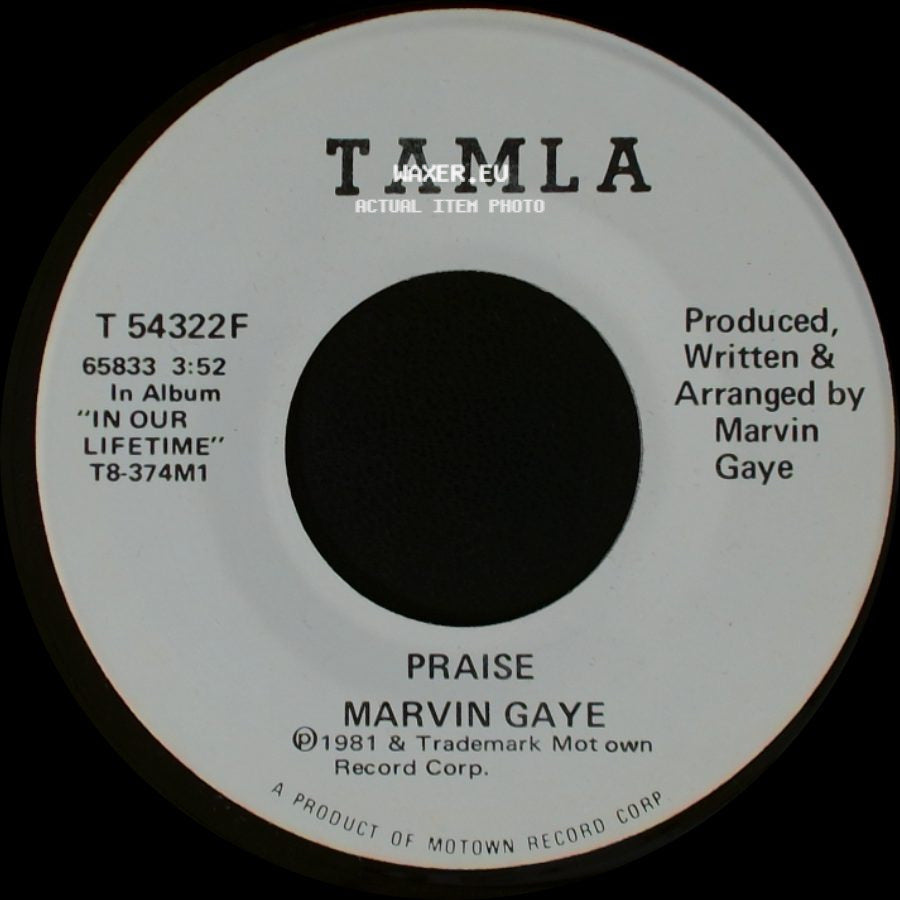 Marvin Gaye - Praise / Praise side A