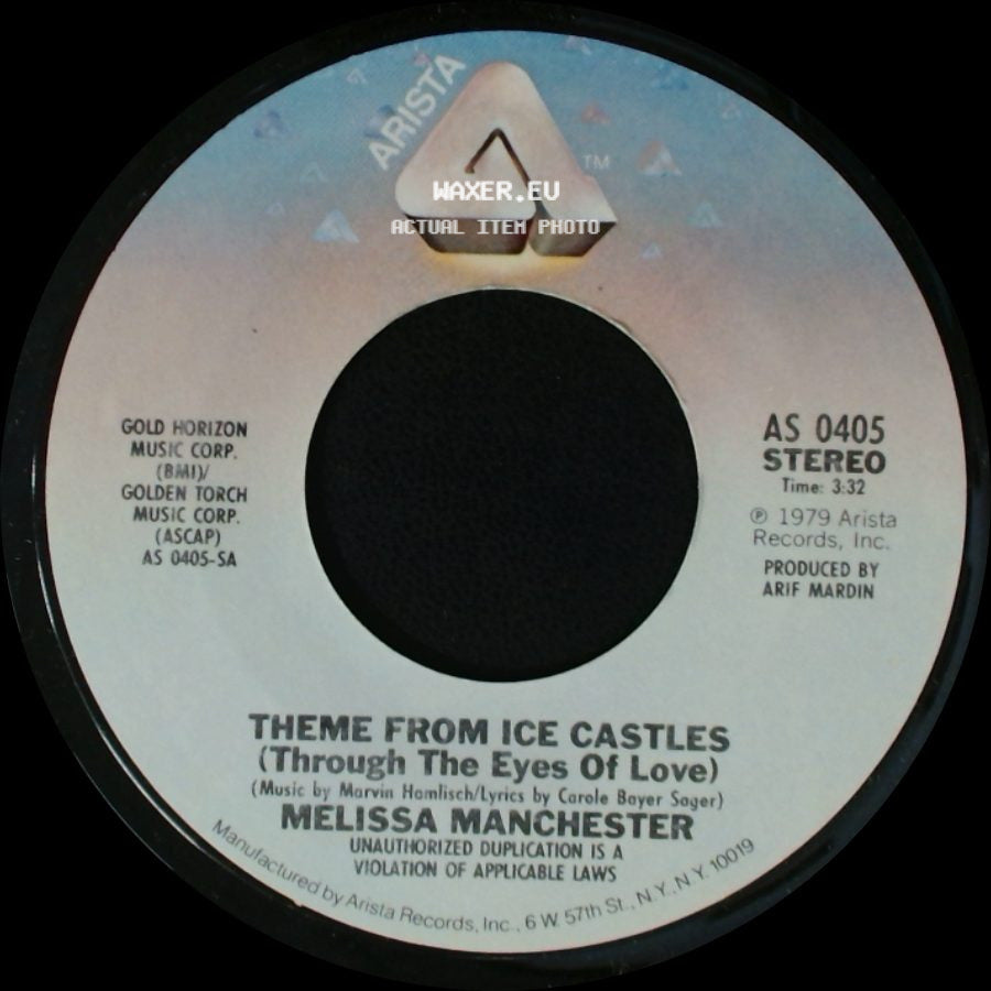 Melissa Manchester - Theme From Ice Castles (Through The Eyes Of Love) / Such A Morning side A