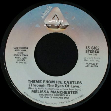 Melissa Manchester - Theme From Ice Castles (Through The Eyes Of Love) / Such A Morning side A