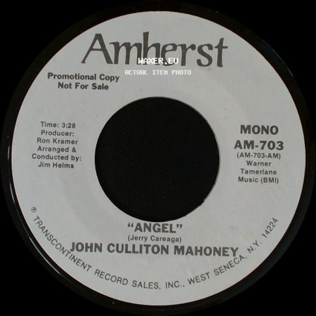 John Culliton Mahoney - Angel / Angel side B