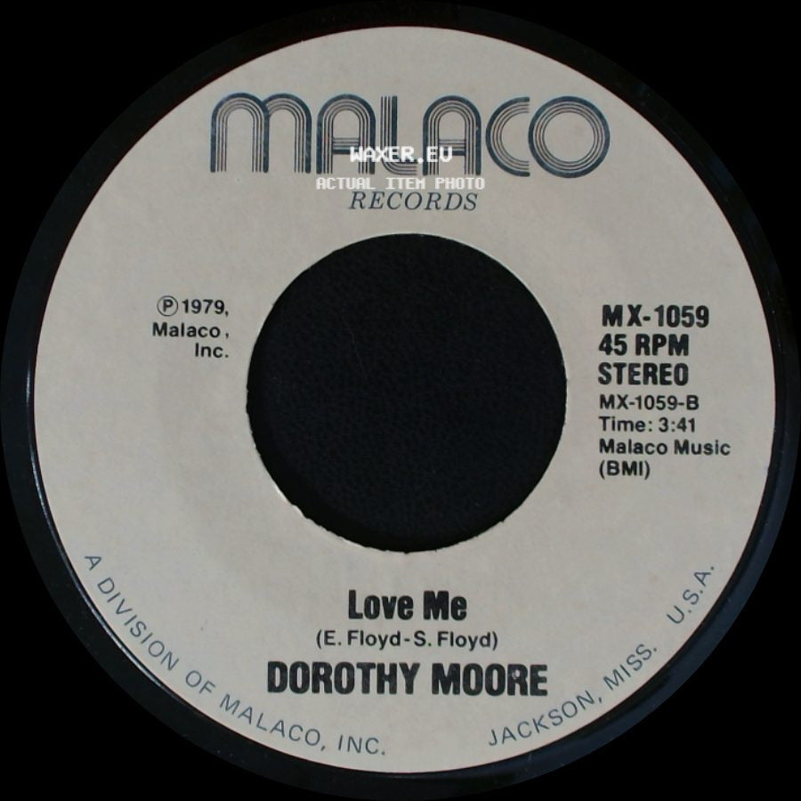 Dorothy Moore - Love Me / Once Or Twice side A