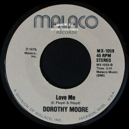 Dorothy Moore - Love Me / Once Or Twice side A