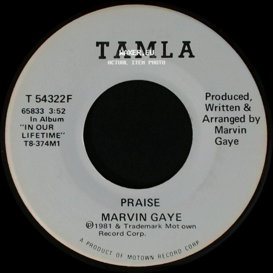 Marvin Gaye - Praise / Praise side A