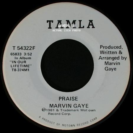 Marvin Gaye - Praise / Praise side A