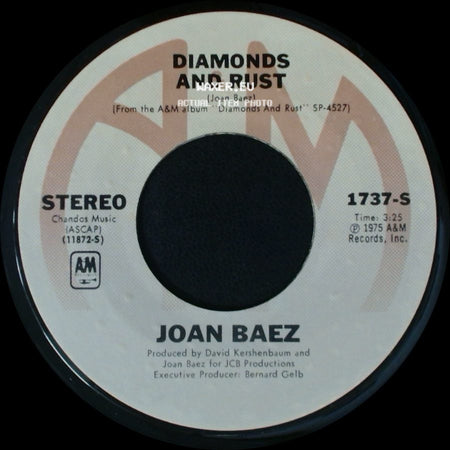 Joan Baez - Diamonds And Rust / Winds Of The Old Days side A