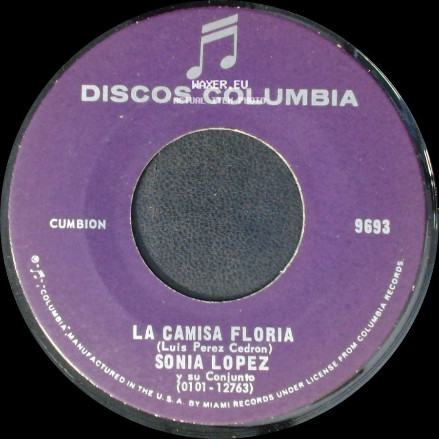 Sonia Lopez - Me Lo Dijo Perez / La Camisa Floria side B