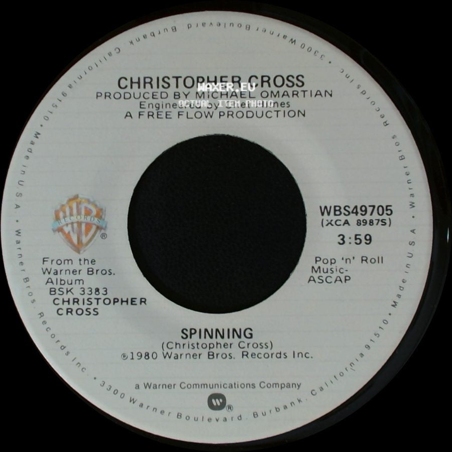 Christopher Cross - Say You'll Be Mine / Spinning side B