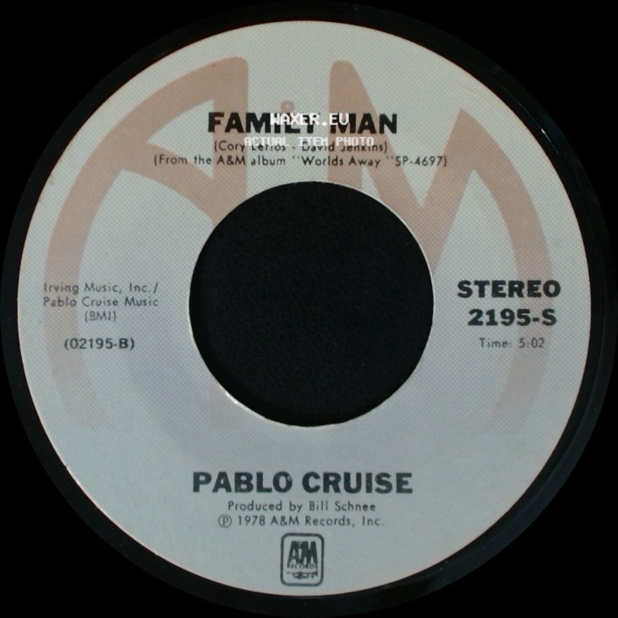 Pablo Cruise - Family Man / I Want You Tonight side A