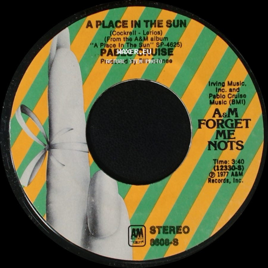 Pablo Cruise - A Place In The Sun / Whatcha Gonna Do? side A