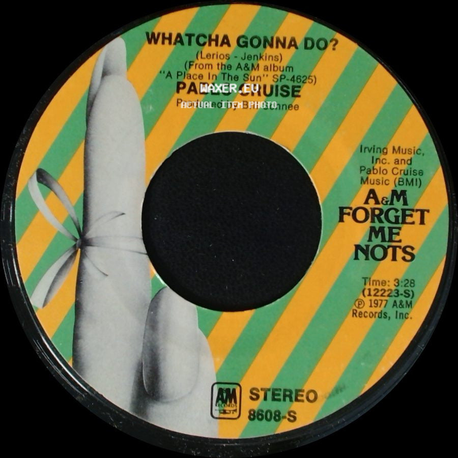 Pablo Cruise - A Place In The Sun / Whatcha Gonna Do? side B