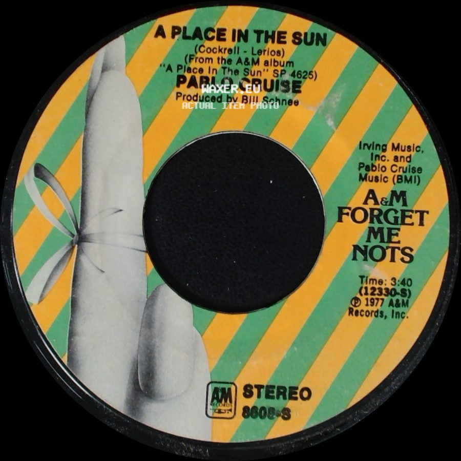 Pablo Cruise - Whatcha Gonna Do? / A Place In The Sun side B