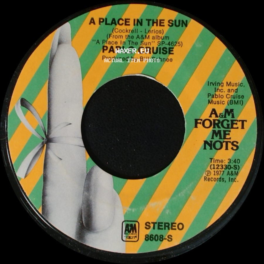 Pablo Cruise - Whatcha Gonna Do? / A Place In The Sun side B