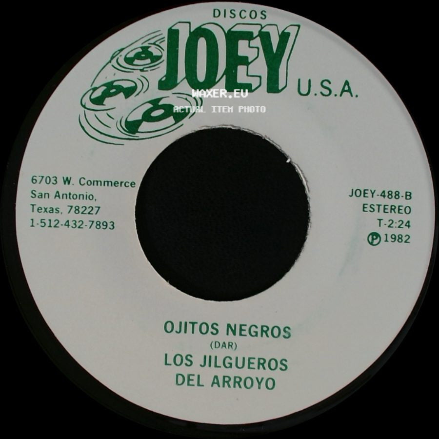 Los Jilgueros Del Arroyo - Dijiste Y Juraste / Ojitos Negros side B