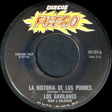 Los Gavilanes - La Historia De Los Pobres / La Chiva Colgada side A